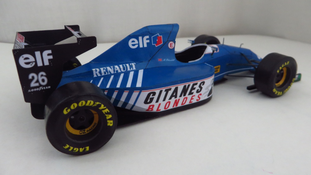 Ligier JS39; Mark Blundell; Monaco-GP 1993 (Plná velikost v novém okně) Ligier JS39; Mark Blundell; Monaco-GP 1993