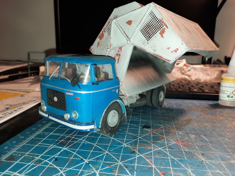 ŠKODA 706 MTSP 27 AGRO /1:32/ Agromodels+vlastní úpravy,AKmodely ŠKODA 706 MTSP 27 AGRO /1:32/ Agromodels+vlastní úpravy,AKmodely