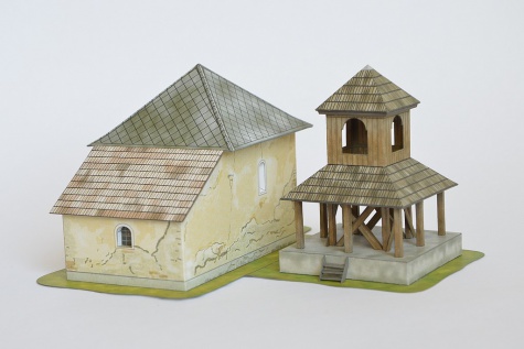 Kostol sv. Martina so zvonicou, Vežké Turovce Kostol sv. Martina so zvonicou, Vežké Turovce