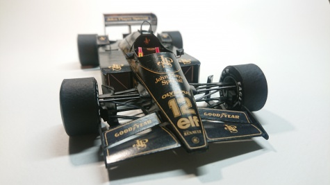 Lotus Renault 97T Portugal GP 1985 A. Senna Lotus Renault 97T Portugal GP 1985 A. Senna