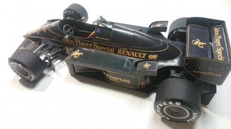 Lotus Renault 97T Portugal GP 1985 A. Senna Lotus Renault 97T Portugal GP 1985 A. Senna