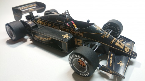 Lotus Renault 97T Portugal GP 1985 A. Senna Lotus Renault 97T Portugal GP 1985 A. Senna