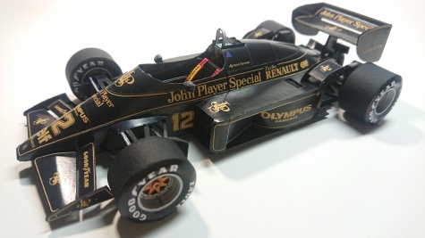 Lotus Renault 97T Portugal GP 1985 A. Senna