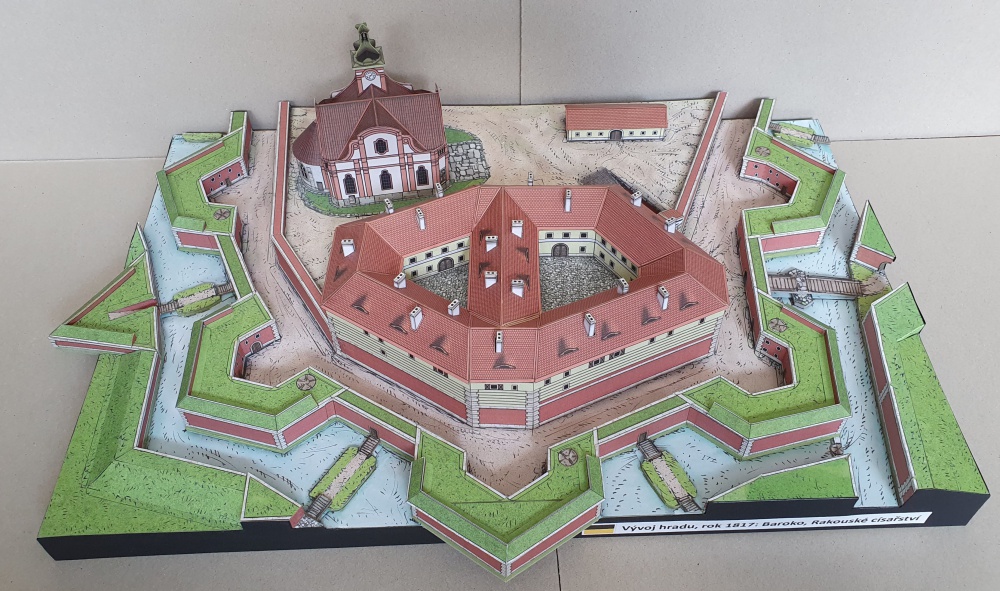 Já budovatel / 1817 vývoj hradu (Plná velikost v novém okně) Já budovatel / 1817 vývoj hradu