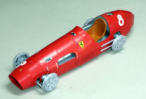 Ferrari 500 - Alberto Ascari - GP Francie 1952 Ferrari 500 - Alberto Ascari - GP Francie 1952