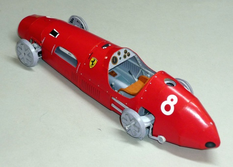 Ferrari 500 - Alberto Ascari - GP Francie 1952 Ferrari 500 - Alberto Ascari - GP Francie 1952