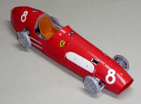 Ferrari 500 - Alberto Ascari - GP Francie 1952 Ferrari 500 - Alberto Ascari - GP Francie 1952