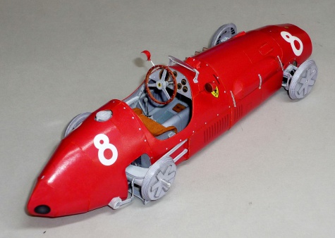 Ferrari 500 - Alberto Ascari - GP Francie 1952 Ferrari 500 - Alberto Ascari - GP Francie 1952