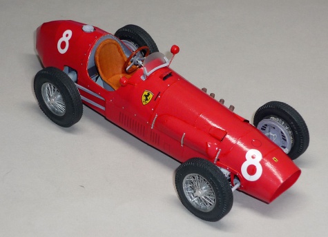 Ferrari 500 - Alberto Ascari - GP Francie 1952 Ferrari 500 - Alberto Ascari - GP Francie 1952