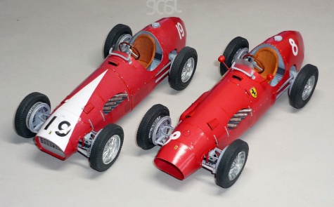 Ferrari 500 - Alberto Ascari - GP Francie 1952