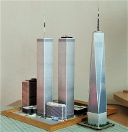 World Trade Center (WTC), Twin Towers - 1:2000