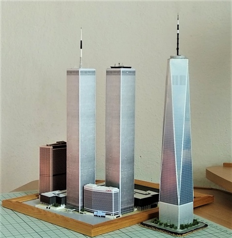 World Trade Center (WTC), Twin Towers - 1:2000