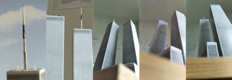 World Trade Center (WTC), Twin Towers - 1:2000 World Trade Center (WTC), Twin Towers - 1:2000