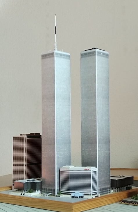 World Trade Center (WTC), Twin Towers - 1:2000 World Trade Center (WTC), Twin Towers - 1:2000