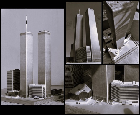 World Trade Center (WTC), Twin Towers - 1:2000 World Trade Center (WTC), Twin Towers - 1:2000