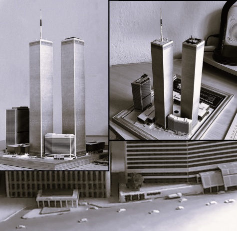 World Trade Center (WTC), Twin Towers - 1:2000 World Trade Center (WTC), Twin Towers - 1:2000