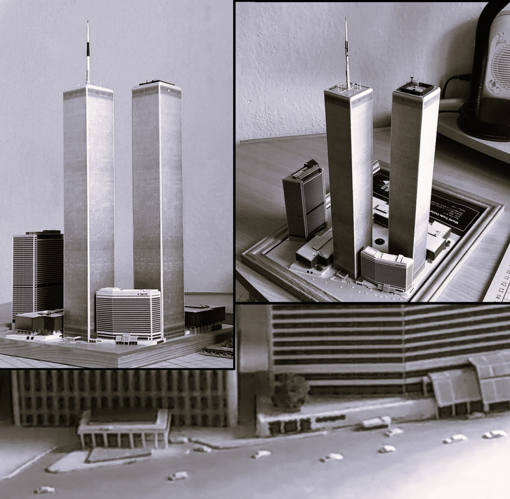 World Trade Center (WTC), Twin Towers - 1:2000 (Plná velikost v novém okně) World Trade Center (WTC), Twin Towers - 1:2000