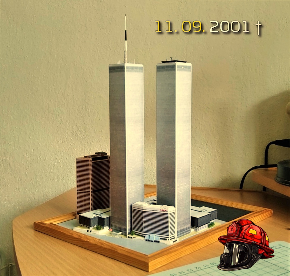 World Trade Center (WTC), Twin Towers - 1:2000