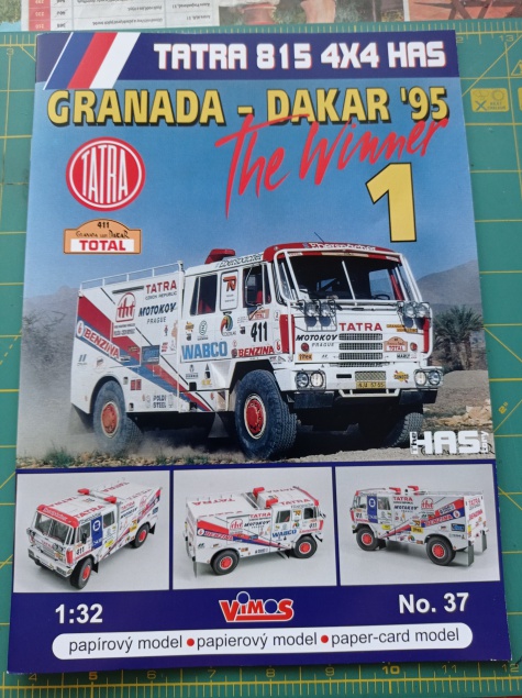 Tatra 815 4x4 HAS, Rallye Dakar 1995, Winner Tatra 815 4x4 HAS, Rallye Dakar 1995, Winner