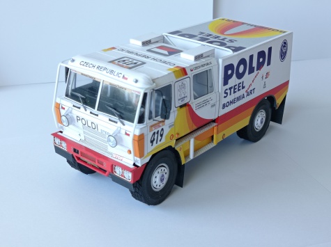Tatra 815 4x4 HAS, Rallye Dakar 1996, Poldi Kladno team Tatra 815 4x4 HAS, Rallye Dakar 1996, Poldi Kladno team