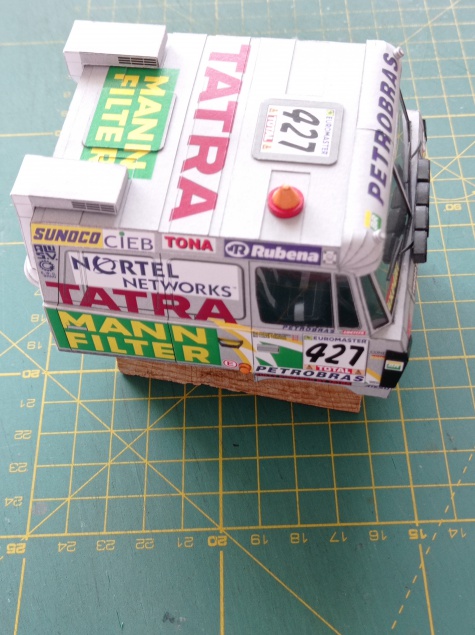 Tatra 815 4x4 HAS, Rallye Dakar 2001, BR Petrobras Lubrax team