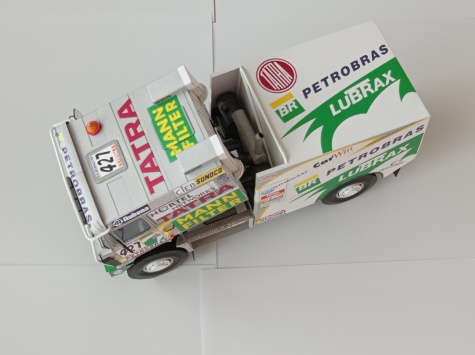 Tatra 815 4x4 HAS, Rallye Dakar 2001, BR Petrobras Lubrax team