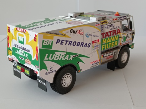 Tatra 815 4x4 HAS, Rallye Dakar 2001, BR Petrobras Lubrax team