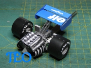 Tyrrell 007, GP French 1975, J.P.Jabouille