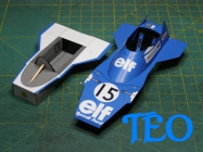 Tyrrell 007, GP French 1975, J.P.Jabouille