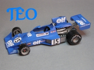 Tyrrell 007, GP French 1975, J.P.Jabouille