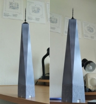 One World Trade Center (One WTC, OWTC); 1:1500