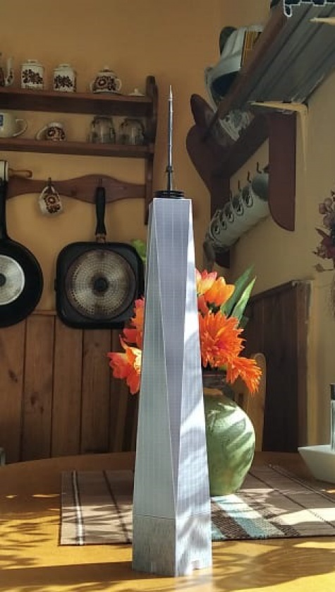 One World Trade Center (One WTC, OWTC); 1:1500 One World Trade Center (One WTC, OWTC); 1:1500