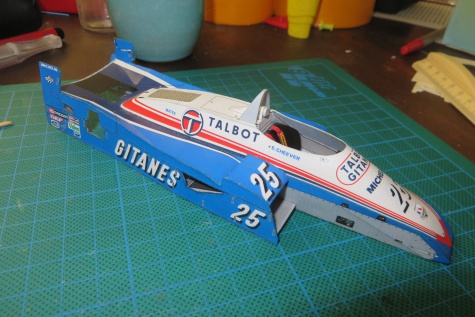 Ligier JS19; Eddie Cheever; Las Vegas-GP 1982 Ligier JS19; Eddie Cheever; Las Vegas-GP 1982