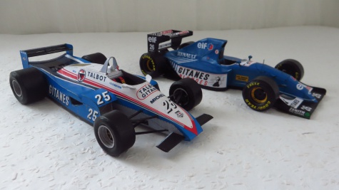 Ligier JS19; Eddie Cheever; Las Vegas-GP 1982 Ligier JS19; Eddie Cheever; Las Vegas-GP 1982