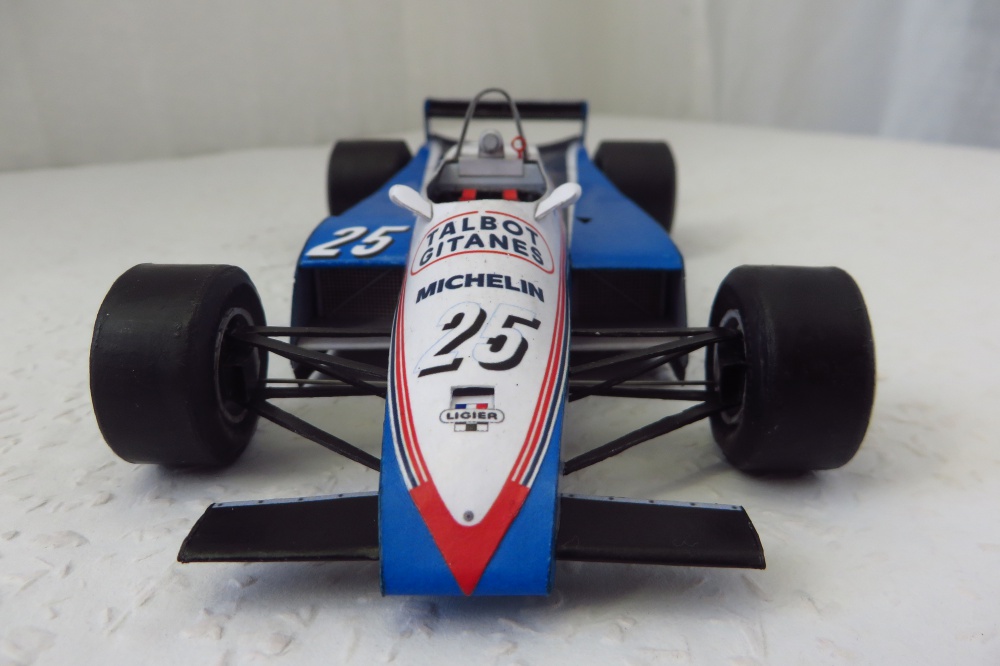 Ligier JS19; Eddie Cheever; Las Vegas-GP 1982 (Plná velikost v novém okně) Ligier JS19; Eddie Cheever; Las Vegas-GP 1982