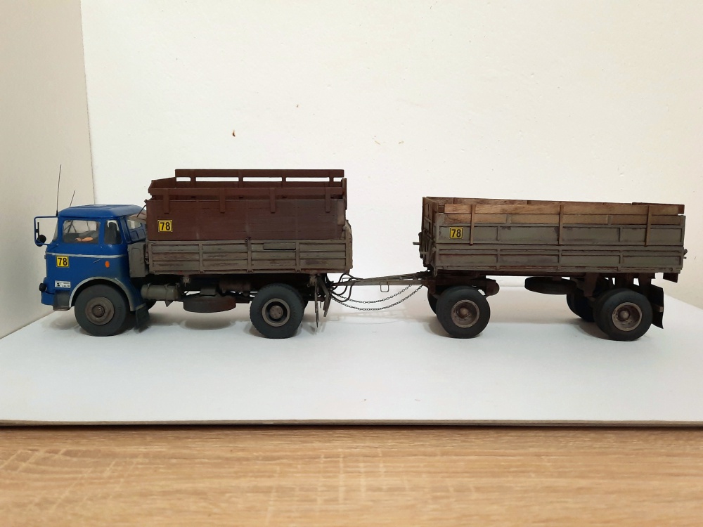LIAZ MTSP 27 s vlekem - �ep�k