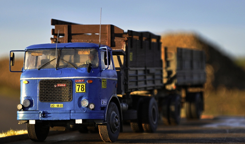 LIAZ MTSP 27 s vlekem - �ep�k