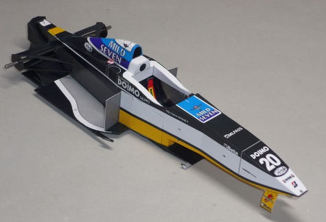 Minardi M197 - Ukyo Katayama - GP panělska 1997 Minardi M197 - Ukyo Katayama - GP panělska 1997