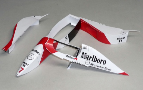 McLaren MP 4/10B - Mark Blundell - GP Kanady 1995 McLaren MP 4/10B - Mark Blundell - GP Kanady 1995