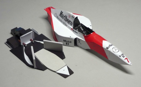 McLaren MP 4/10B - Mark Blundell - GP Kanady 1995 McLaren MP 4/10B - Mark Blundell - GP Kanady 1995
