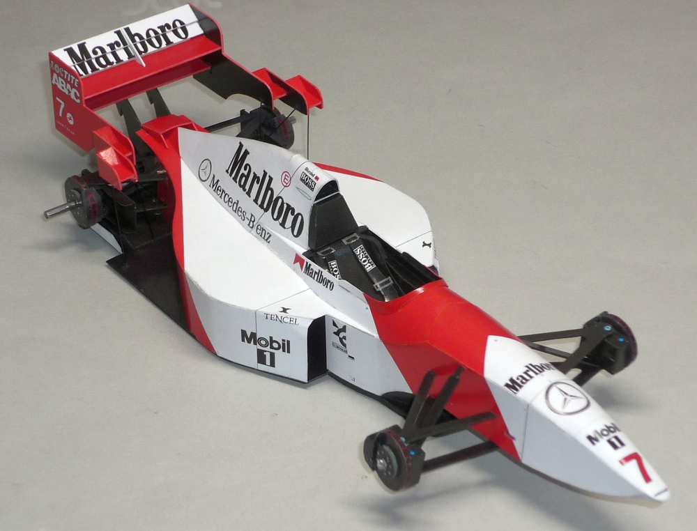 McLaren MP 4/10B - Mark Blundell - GP Kanady 1995 (Plná velikost v novém okně) McLaren MP 4/10B - Mark Blundell - GP Kanady 1995