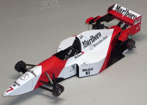McLaren MP 4/10B - Mark Blundell - GP Kanady 1995 McLaren MP 4/10B - Mark Blundell - GP Kanady 1995
