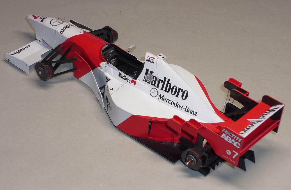 McLaren MP 4/10B - Mark Blundell - GP Kanady 1995 (Plná velikost v novém okně) McLaren MP 4/10B - Mark Blundell - GP Kanady 1995