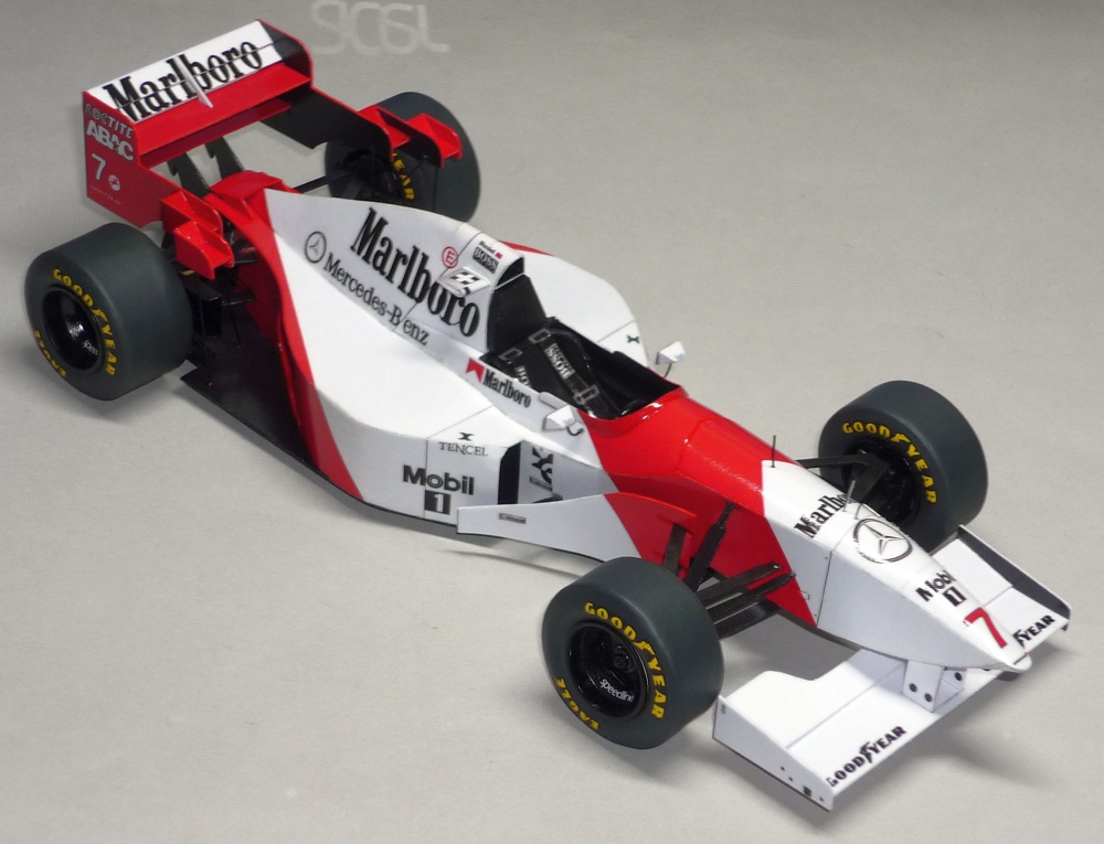 McLaren MP 4/10B - Mark Blundell - GP Kanady 1995 (Pln� velikost v nov�m okn�) McLaren MP 4/10B - Mark Blundell - GP Kanady 1995
