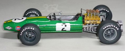 Brabham BT26 - Jack Brabham - GP Monaka 1968