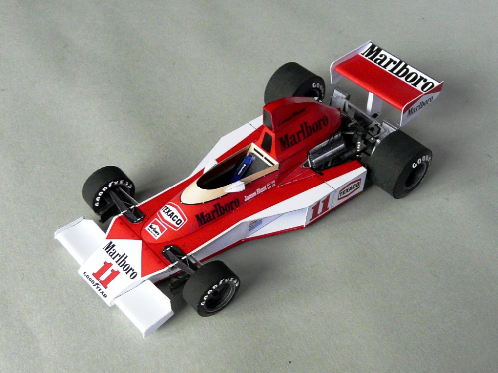 McLAREN Ford M23 ...1976 GP USA Long Beach (Pln� velikost v nov�m okn�) McLAREN Ford M23 ...1976 GP USA Long Beach