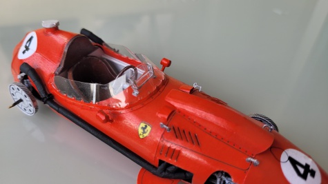 Ferrari 246 Dino F1 - Mike Hawthorn - GP Fran�a 1958