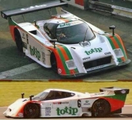 Jollly Club Lancia LC2/83, 1000km Monza 1984, B. Gabbiani, P. Martini