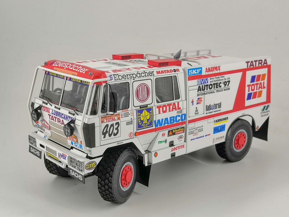 Tatra 815 4x4 HAS - Dakar 1997-98 (Plná velikost v novém okně) Tatra 815 4x4 HAS - Dakar 1997-98