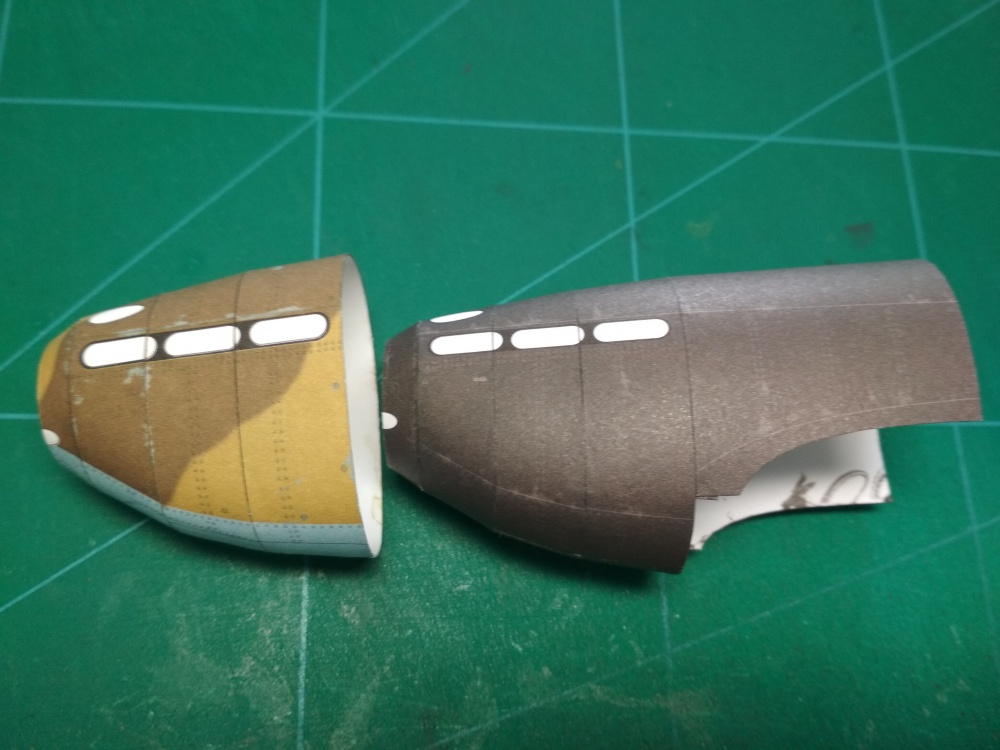 Hawker Hurricane Mk. IID + IIC (Plná velikost v novém okně) Hawker Hurricane Mk. IID + IIC